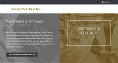 Desktop Screenshot of fastenersandfittings.com